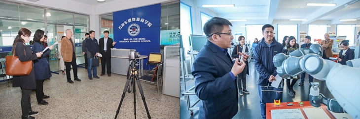 省教育廳專家組來我院審核《高等職業(yè)教育創(chuàng)新發(fā)展行動計劃(2015-2018)》項(xiàng)目