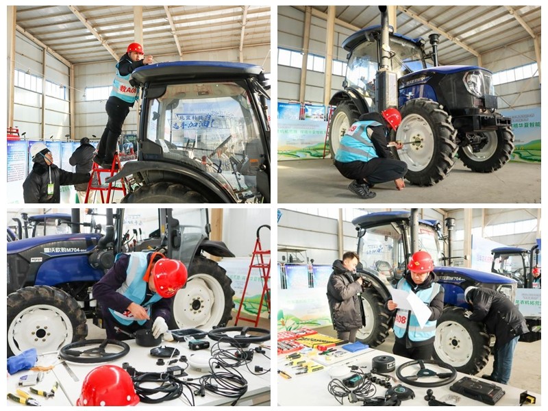 4.“輪式拖拉機(jī)智能改造”賽項現(xiàn)場.jpg 4.“輪式拖拉機(jī)智能改造”賽項現(xiàn)場.jpg