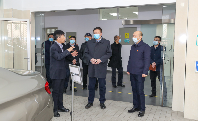 省委副書(shū)記陳海波到我院調(diào)研